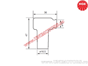 Свещ LB05EMH - (NGK)