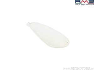 Стъклен заден бял светлинен сигнал DX - Piaggio NRG mc2 Extreme / NRG mc3 / NRG Purejet - 50cc 2T