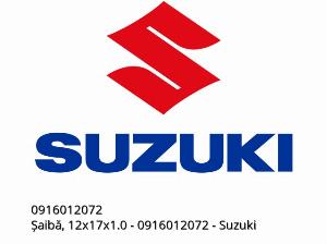 Шайба,12x17x1.0 - 0916012072 - Suzuki