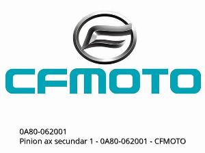 1-pignon, arbre secondaire - 0A80-062001 - CFMOTO