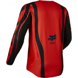 180 VENZ JERSEY [FLO RED]: Maat - M
