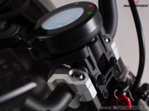 20 mm Handlebar Riser Set - material: aluminum - color: black - Yamaha XSR 700 ('16-) - SW-Motech