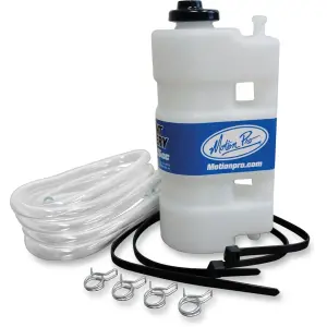 275cc Coolant Recovery Tank - Blue, White - 19020893