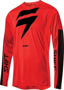 3LACK LABEL RACE JERSEY [RED/BLK]: Size - XL