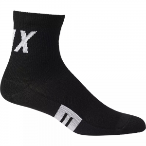 4" FLEXAIR MERINO SOCK [BLK]: Größe - L/XL
