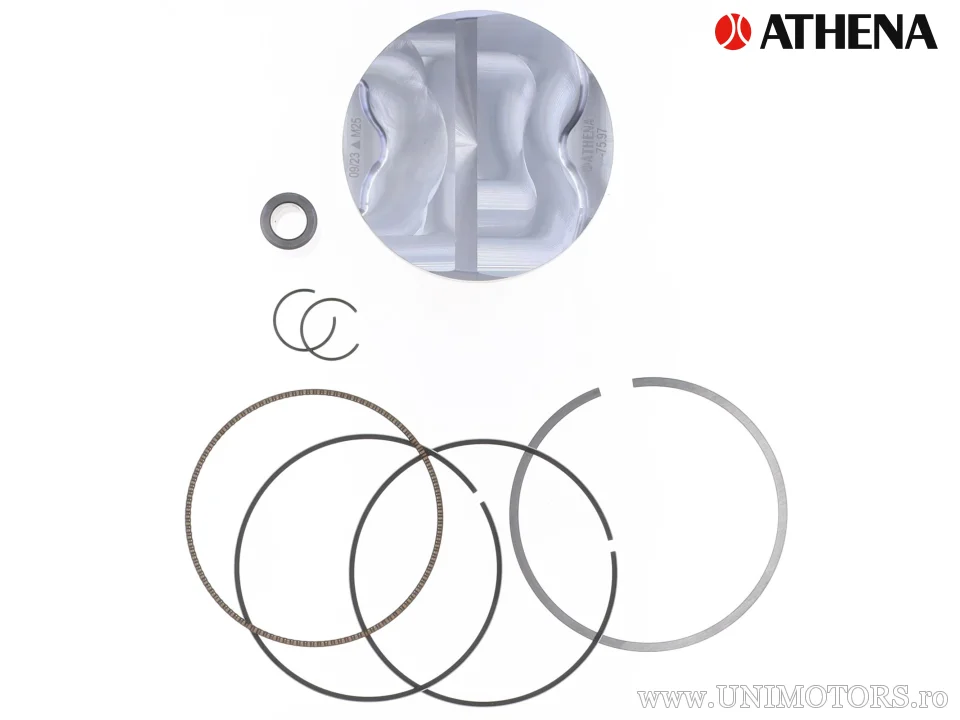 4t piston forjat Ø 75,96 mm pentru cilindru Athena și OE - Athena