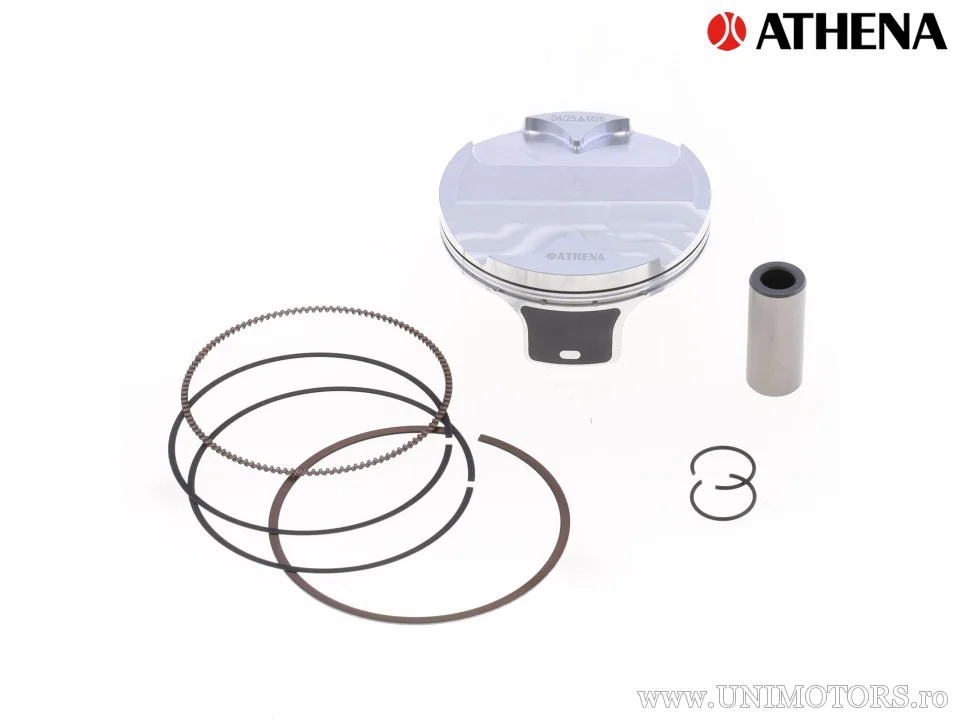 4t piston forjat Ø 77,97 mm pentru cilindru Athena și OE - Athena