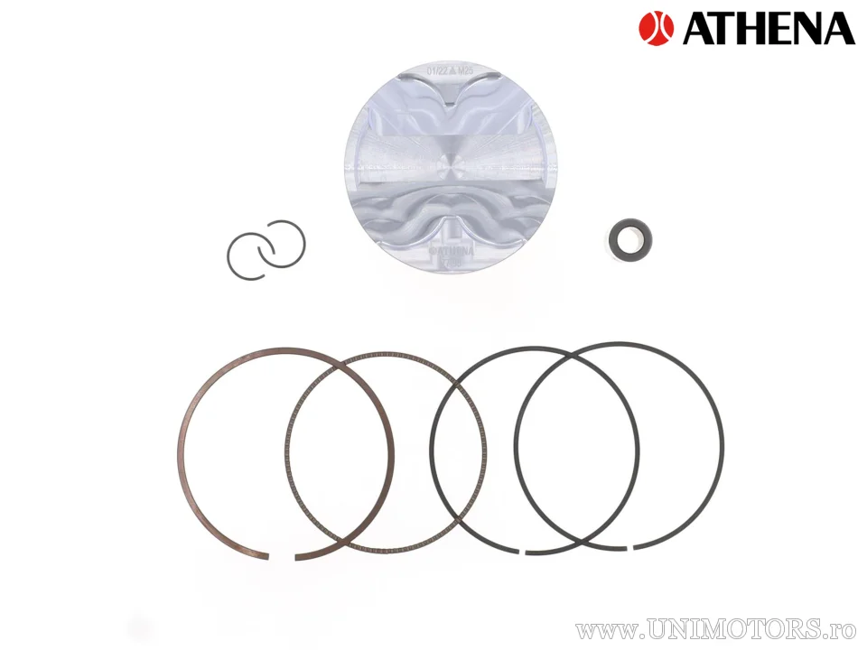 4t piston forjat Ø 77,98 mm pentru cilindru Athena și OE - Athena