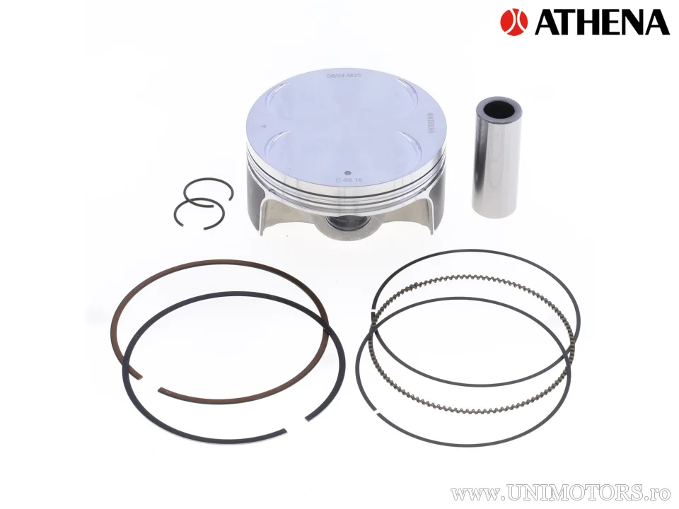 4t piston forjat Ø 99,16 mm pentru cilindru Athena și OE - Athena