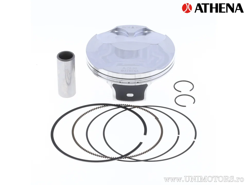 4t piston forjat ø 78,97 mm pentru cilindru Athena și OE - Athena