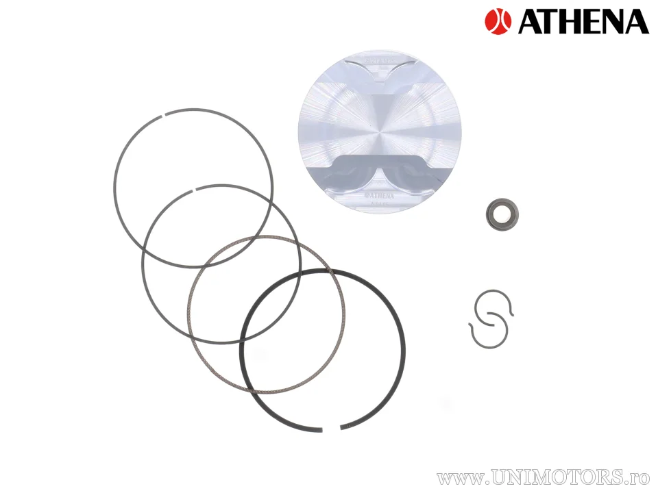 4t piston forjat ø 94,95 mm pentru cilindru oe, ax cu acoperire dlc - Athena