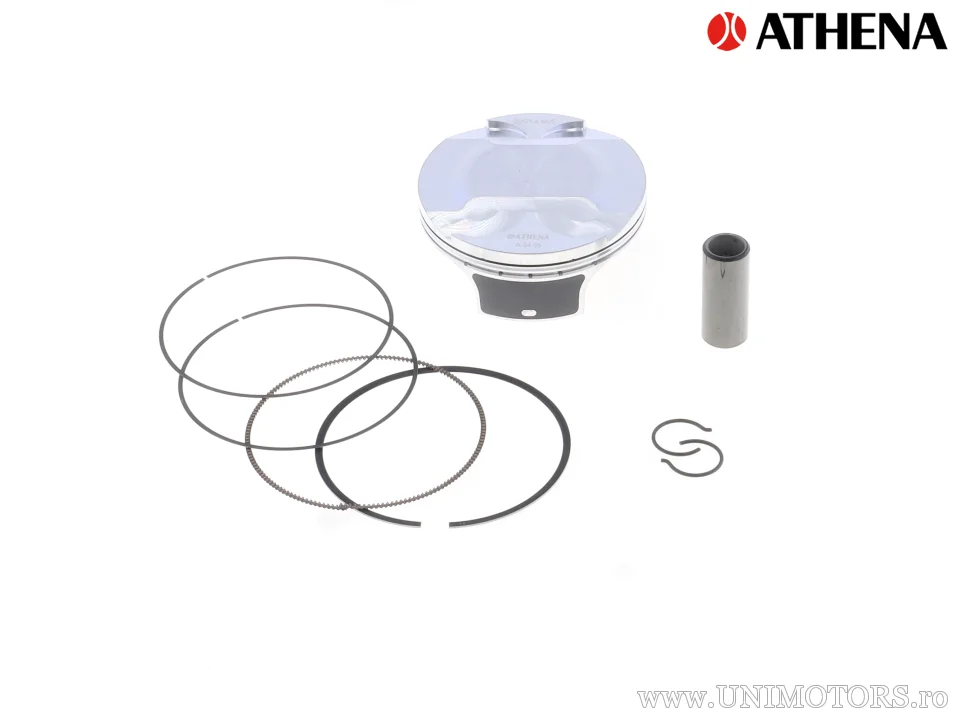 4t piston forjat ø 94,97 mm pentru cilindru oe, ax cu acoperire dlc - Athena
