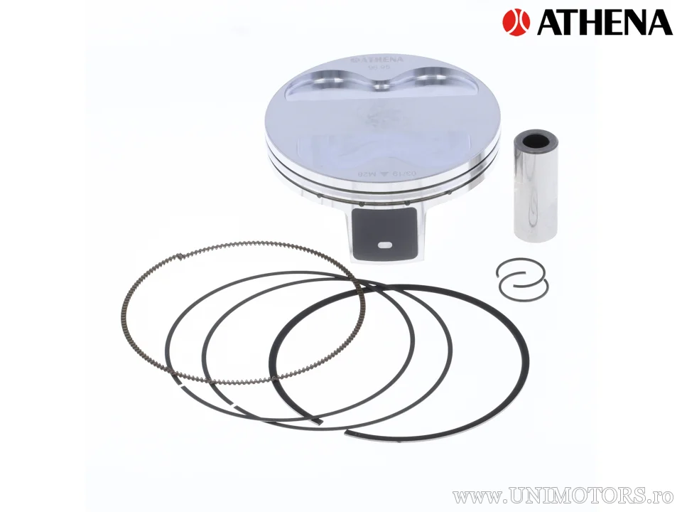 4t piston forjat ø 96,97 mm pentru cilindru Athena și OE - Athena
