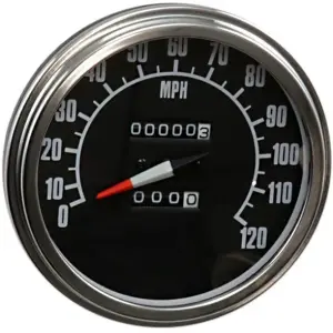 5" FL-Style 2240:60 Speedometer with Reed Switch - DS243901