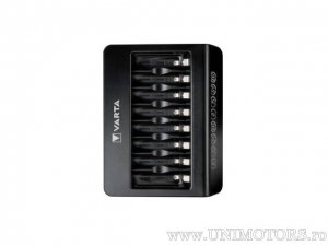 8-batterijen LCD multi-lader - Varta
