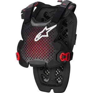 A-1 Pro Brustschutz - Schwarz, Rot, Anthrazit - Erwachsene - XL/2XL - 27011148