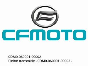 Aandrijftandwiel - 0DM0-060001-00002 - CFMOTO