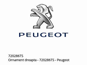 Abbellitore destro - 720286TS - Peugeot