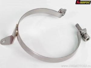 Abrazadera de escape - modelo: R88 - material: acero inoxidable - YAMAHA YZ450F - Akrapovič