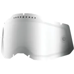 Accuri 2/Racecraft 2/Strata 2 Óculos com Lente Ventilada Dupla - Prata, Espelho - Adulto - 26020956