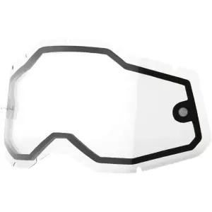 Accuri 2/Racecraft 2/Strata 2 Bril met Dubbele Lens - Helder - Volwassene - 26020922