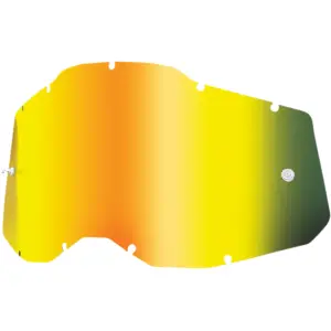 Accuri 2/Racecraft 2/Strata 2 Goggle Lens - Goud, Spiegel - Volwassene - 26020911