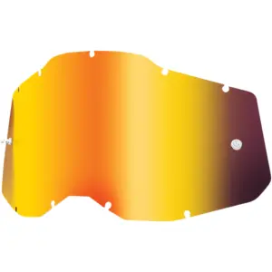 Accuri 2/Racecraft 2/Strata 2 Goggle Linse - Rot, Spiegel - Erwachsene - 26020907
