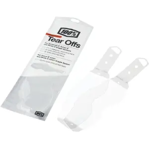 Accuri 2/Racecraft 2/Strata 2 Goggle Tear-Offs - Laminierte - Erwachsene - 26020942