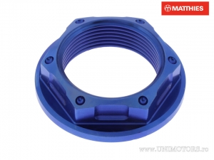 Achsmutter M30 x 1.50 mm Titan blau - JM