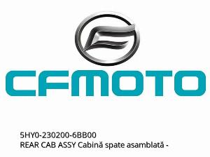 Achtercabine compleet - 5HY0-230200-6BB00 - CFMOTO
