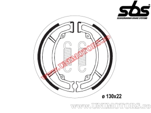 Achterrem schoen - 130x22mm SBS 2104 - (SBS)