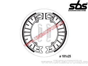 Achterremklauw - 181x25mm SBS 2121 - (SBS)