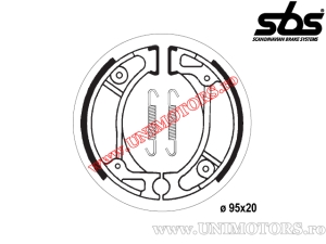 Achterremvoering - 95x20mm SBS 2057 - (SBS)