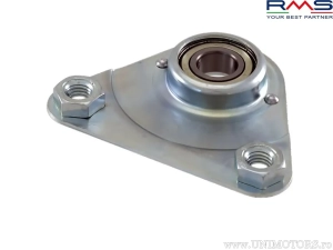 Achterwielnaaf assemblage (inclusief lager) - Bromfiets Piaggio Boss / Boxer / Ciao / Ciao Mix / Ciao PX / Si 2T AC - RMS