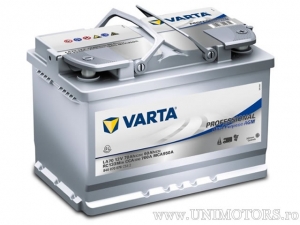 Acumulator AGM LA70 Professional Dual Purpose 12V 70Ah - Varta