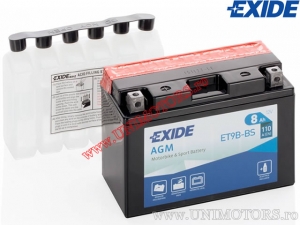Acumulator - Exide YT9B-BS 12V 8Ah