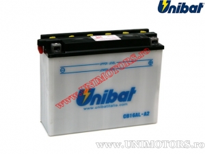 Acumulator moto 12V 16AH (CB16AL-A2) - Unibat