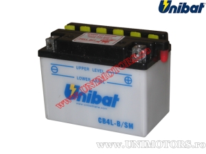 Acumulator moto 12V 4AH (CB4L-B.SM) - Unibat