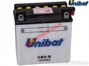 Acumulator moto 12V 9AH (CB9-B.SM) - Unibat