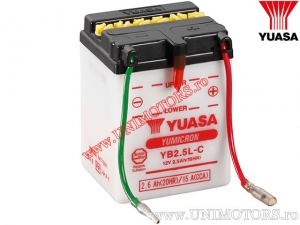 Acumulator - Yuasa YB2.5L-C 12V 2.5Ah