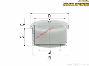 Adaptor izolator carburator Dellorto (B10146) - Malossi