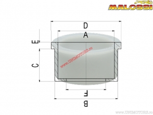 Adaptor izolator carburator Dellorto (B10811) - Malossi
