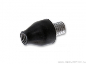 Adattatore segnale indicatori M8 nero su supporto targa KH 1000 - Kellermann