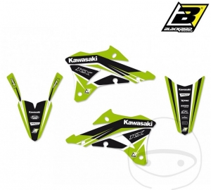 Adesivos carenagem - Kawasaki KX 85 I C 17/14 polegadas ('14-'20) / KX 85 II D 19/16 polegadas ('14-'20) - JM