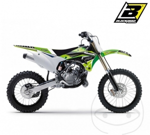 Adesivos carenagem - Kawasaki KX 85 I C 17/14 polegadas ('14-'20) / KX 85 II D 19/16 polegadas ('14-'20) - JM