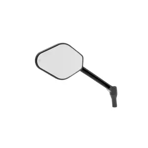 Adjustable Mirror Long Stem (18 cm) Black Edition - Black - 06401864