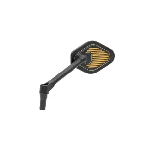 Adjustable Mirror Short Stem (12 cm) Black & Gold Edition - Black, Gold - 06401866