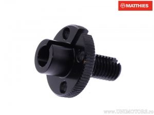 Adjustment screw Pro Bolt M10 black aluminum - JM