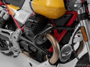Adventure Protection Set (engine guard + 2x crashbar + 2x crashpad) - Moto Guzzi V85 TT ('19-) - SW-Motech