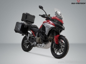 Adventure Protection Set (engine guard + 2x crashbar + 4x crashpad) - Ducati Multistrada V4 ('20-) - SW-Motech